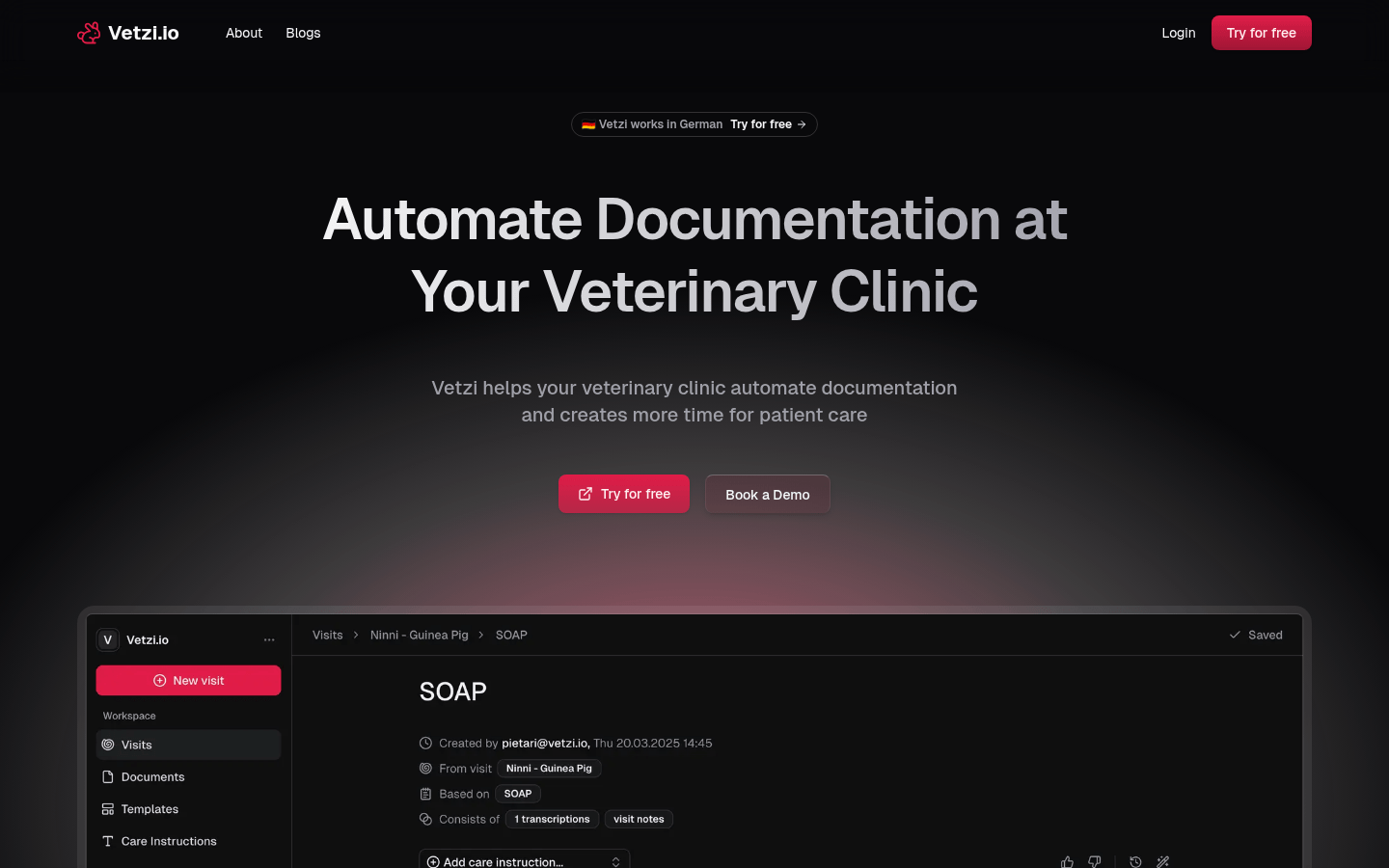 Vetzi.io