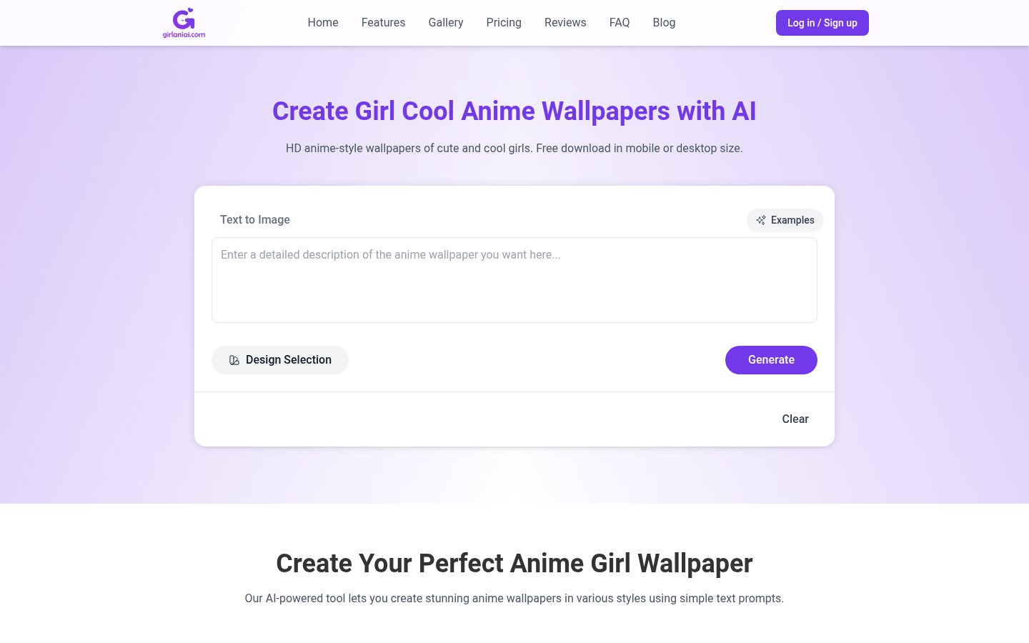 Girl Cool Anime Wallpaper
