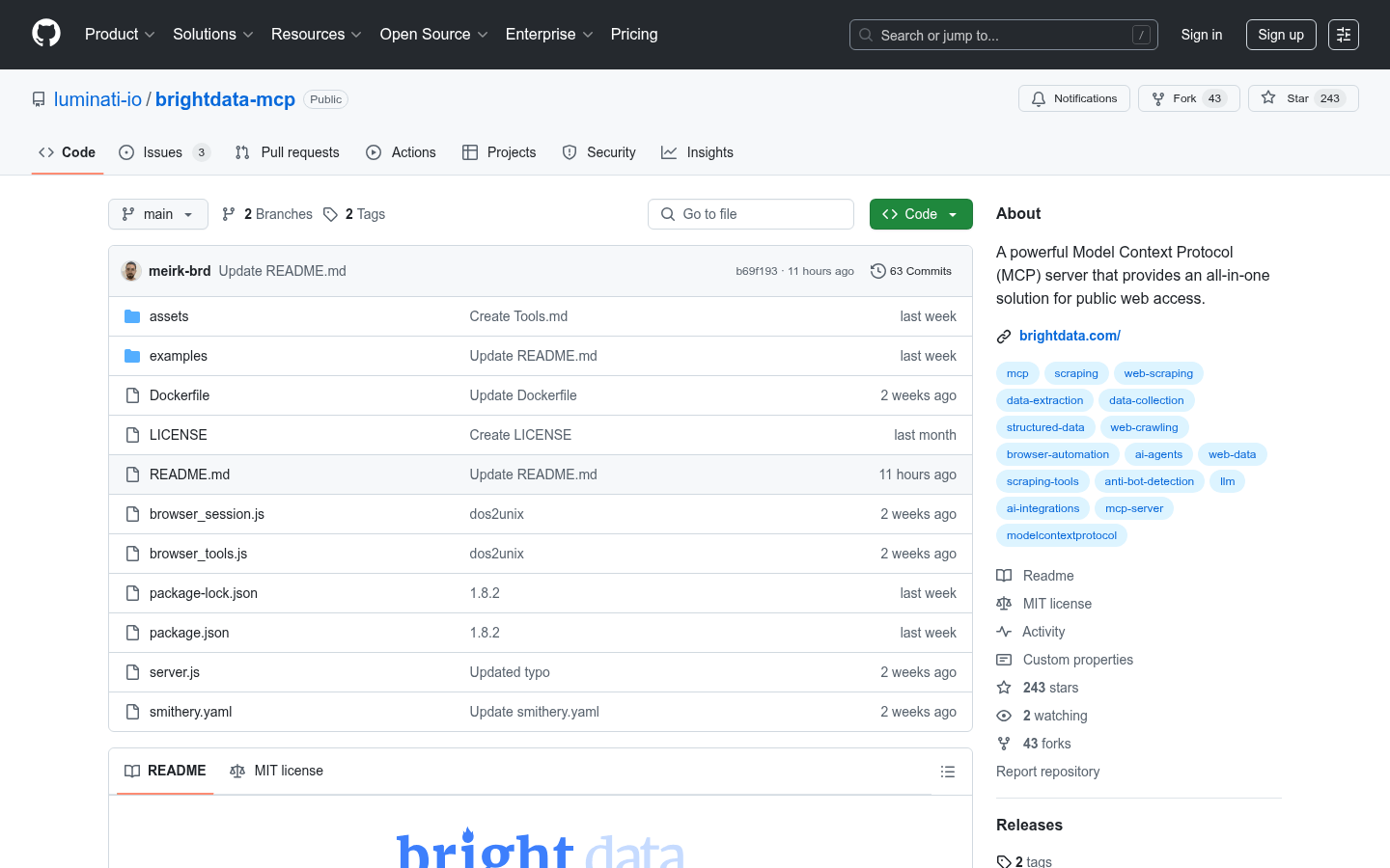 Bright Data MCP