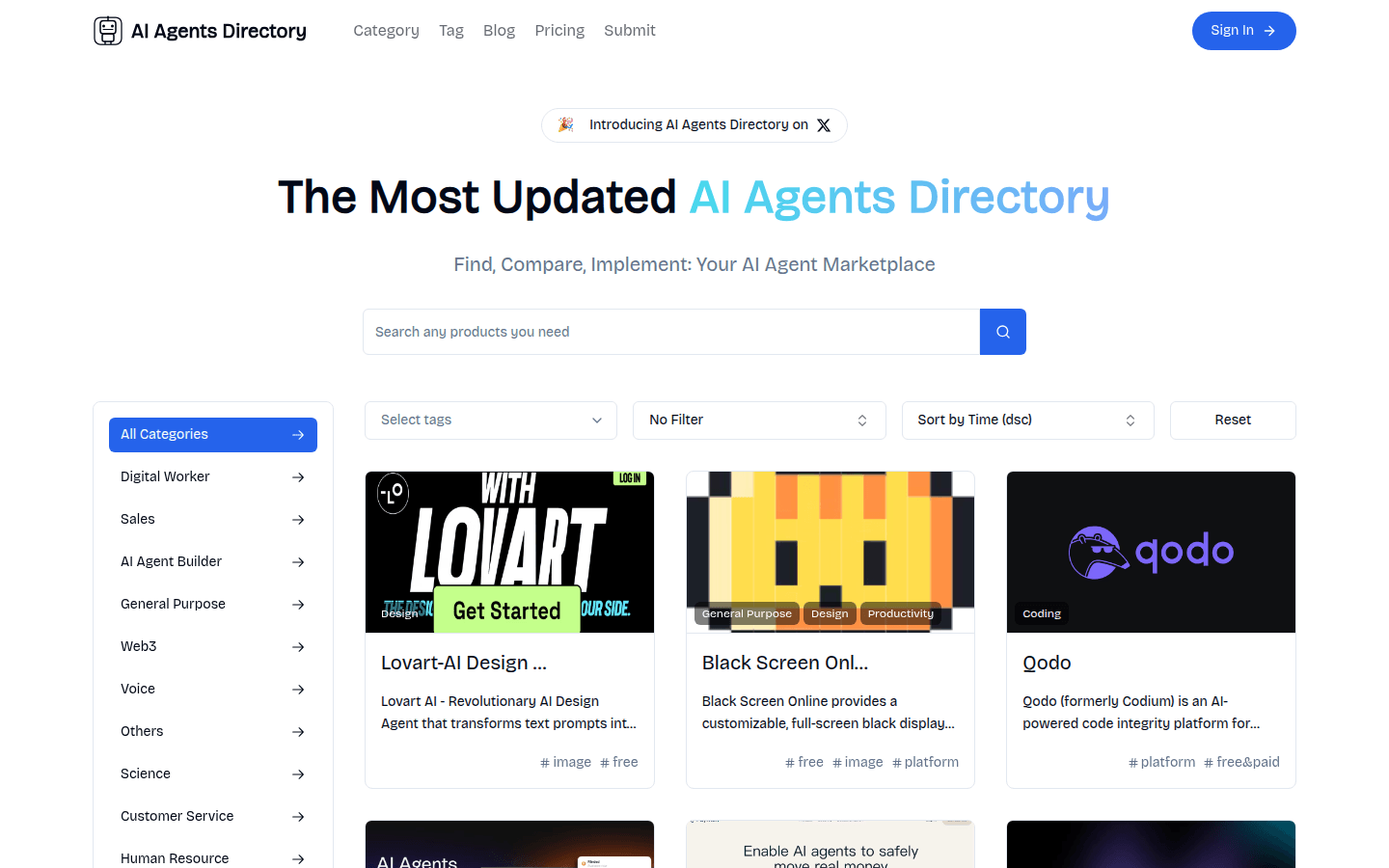 AI Agents Directory