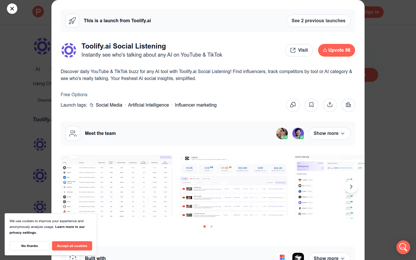 Toolify.ai Social Listening