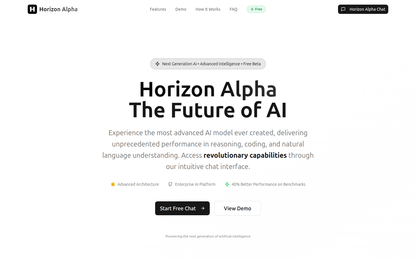 Horizon Alpha