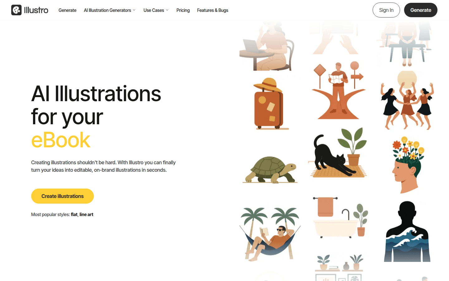 Illustro – AI Illustration Generator