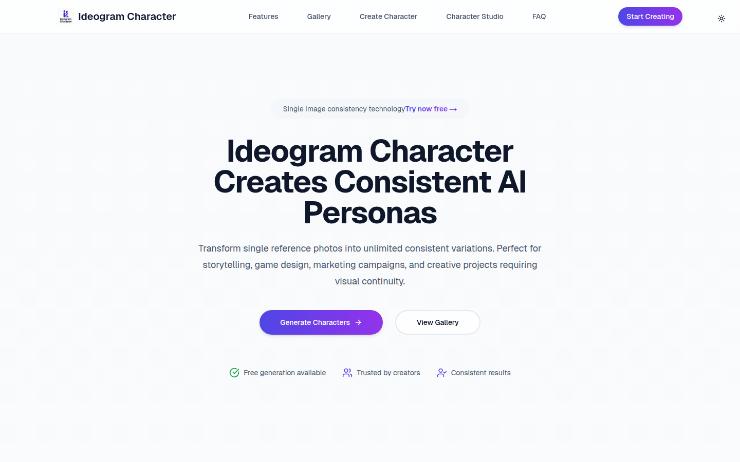 Ideogram Character