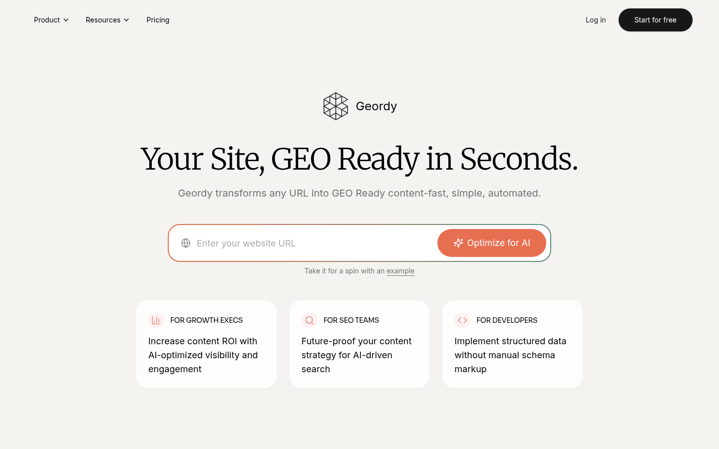 Geordy AI