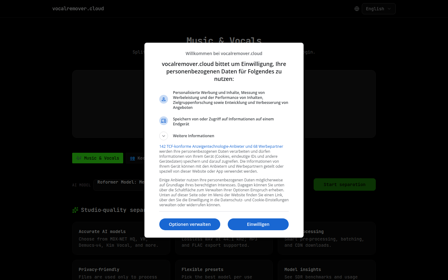Free AI Vocal Remover &amp; Stem Splitter