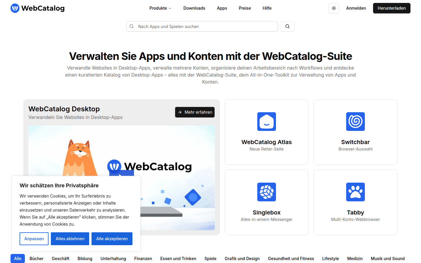 WebCatalog