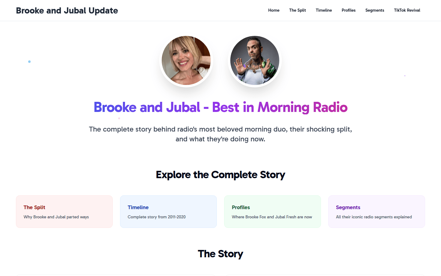 Brooke & Jubal in the Morning