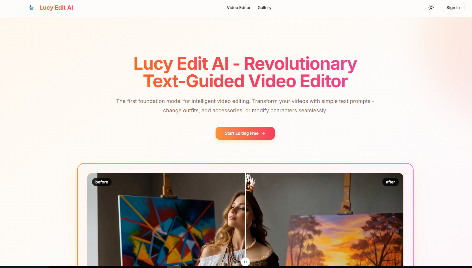 Lucy Edit AI