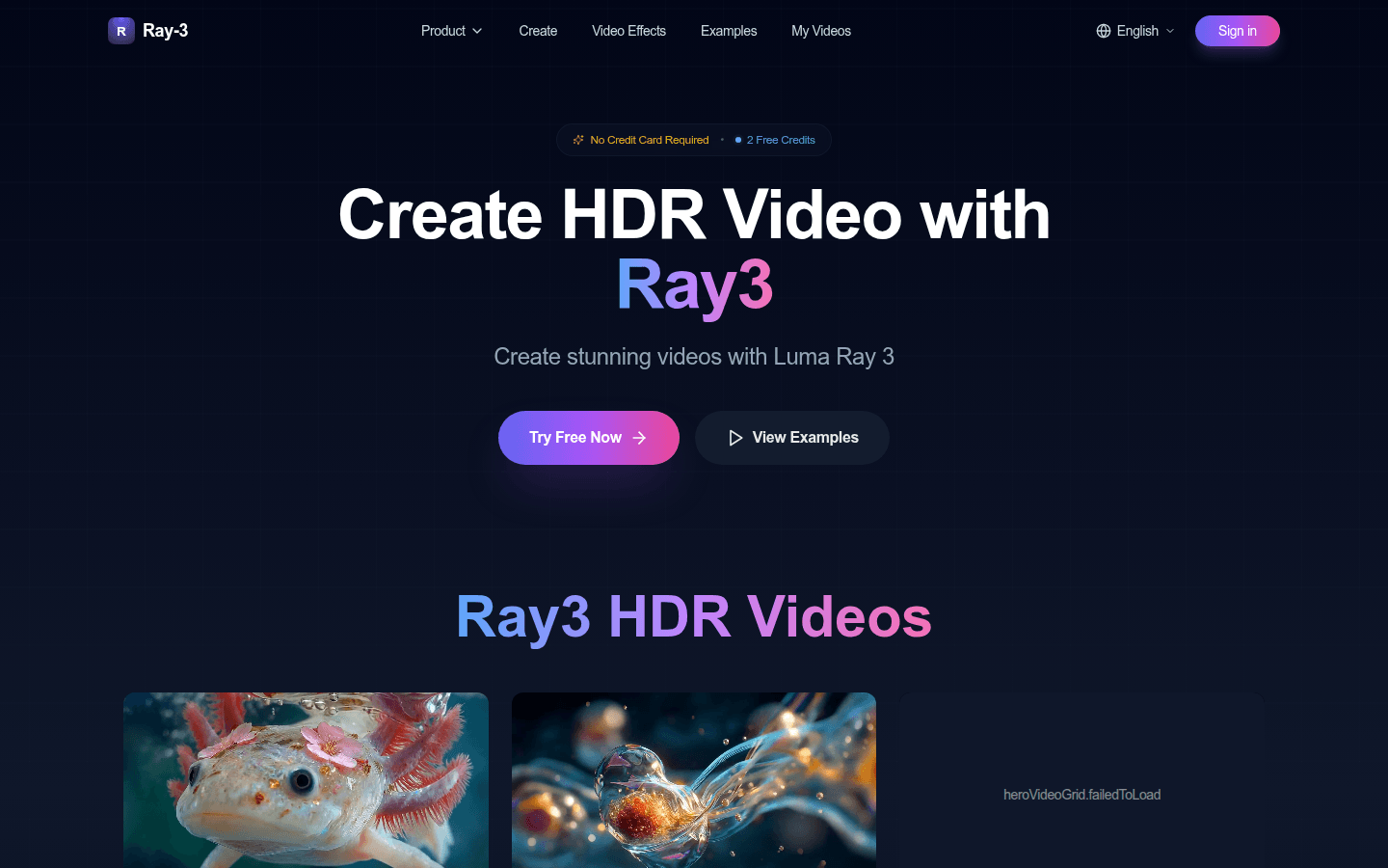 Ray 3 AI