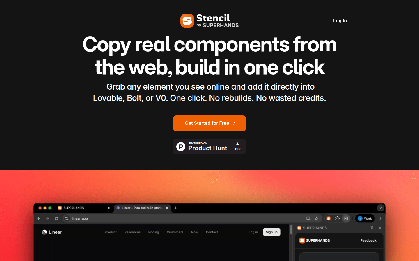 Stencil by SUPERHANDS