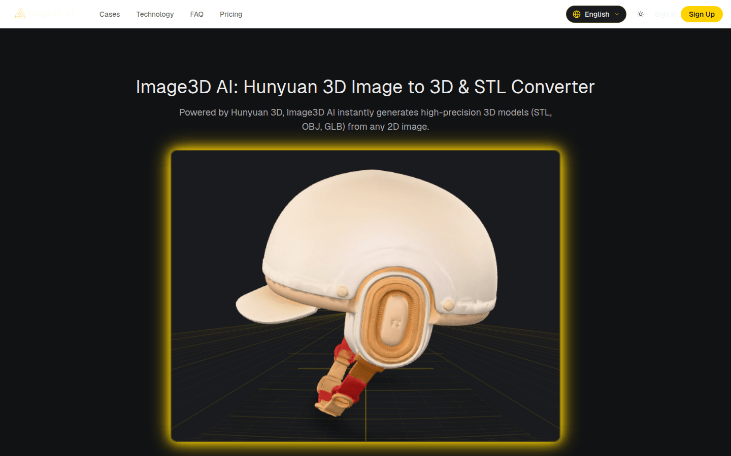 Image to  STL by Hunyuan 3D