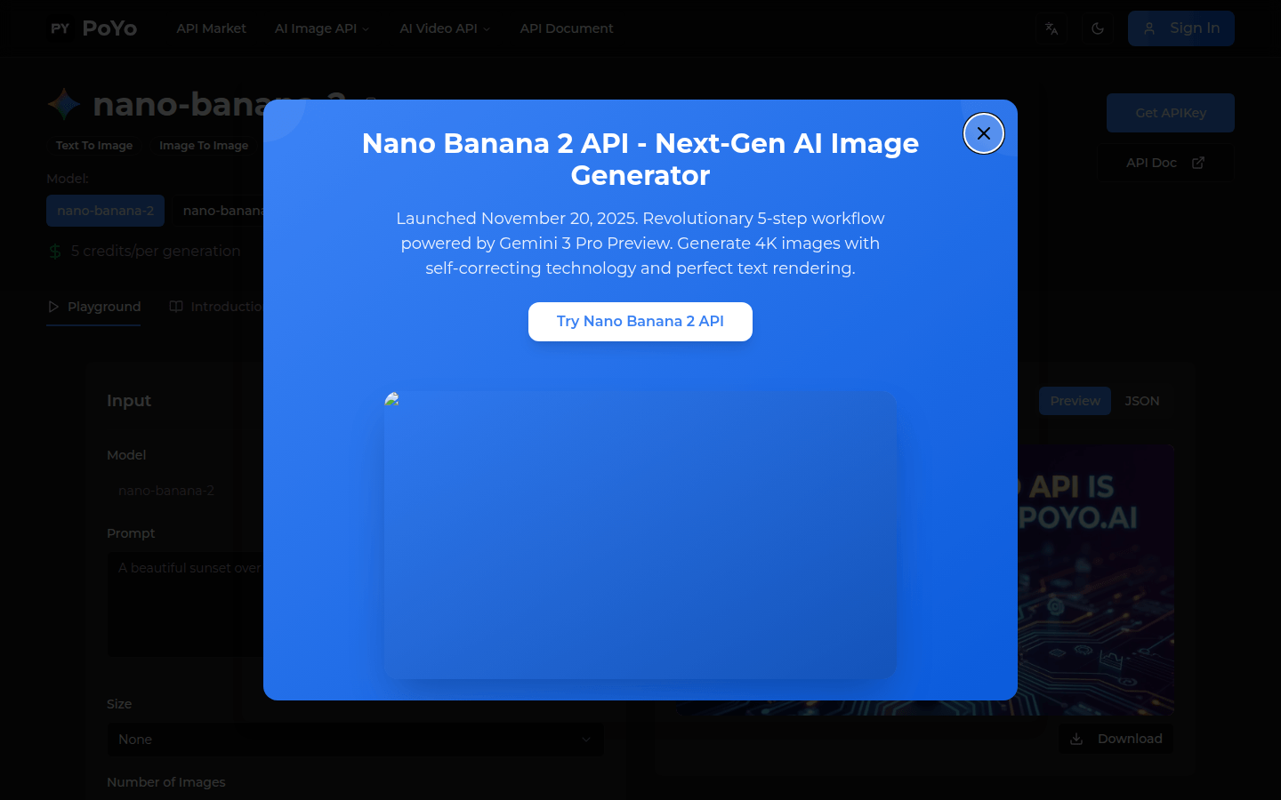 Nano Banana Pro API