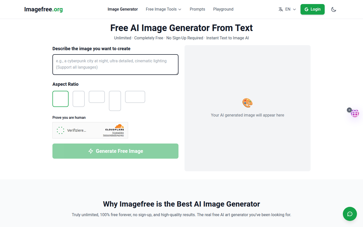 Free AI Image Generator