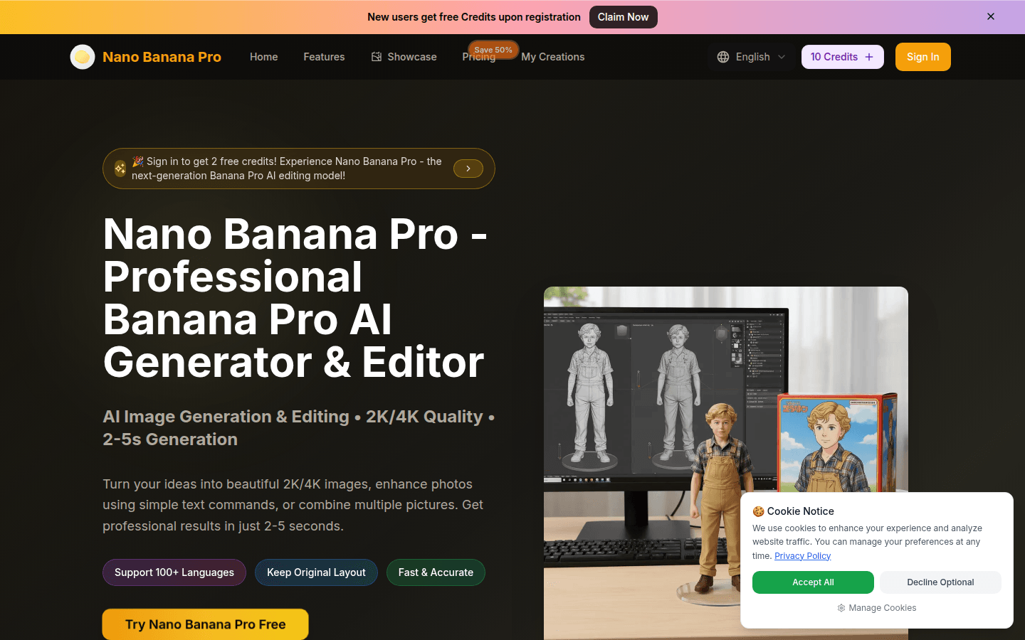Nano Banana Pro & 2.0 AI | Google's Image Editor by Gemini 3 Pro