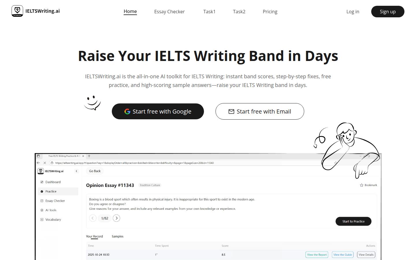 IELTS Writing AI