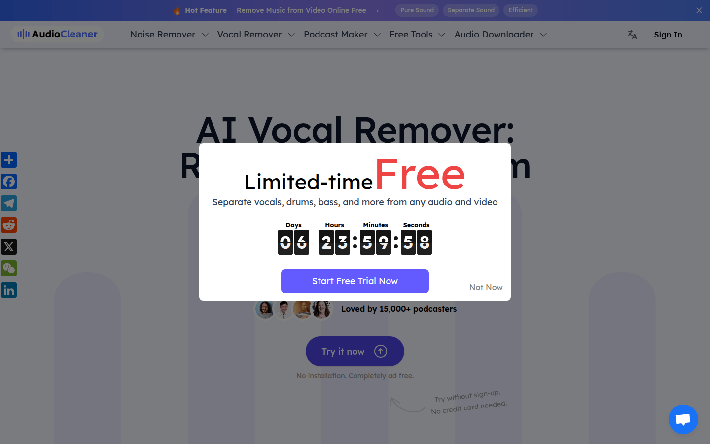 Audio Cleaner Vocal Remover