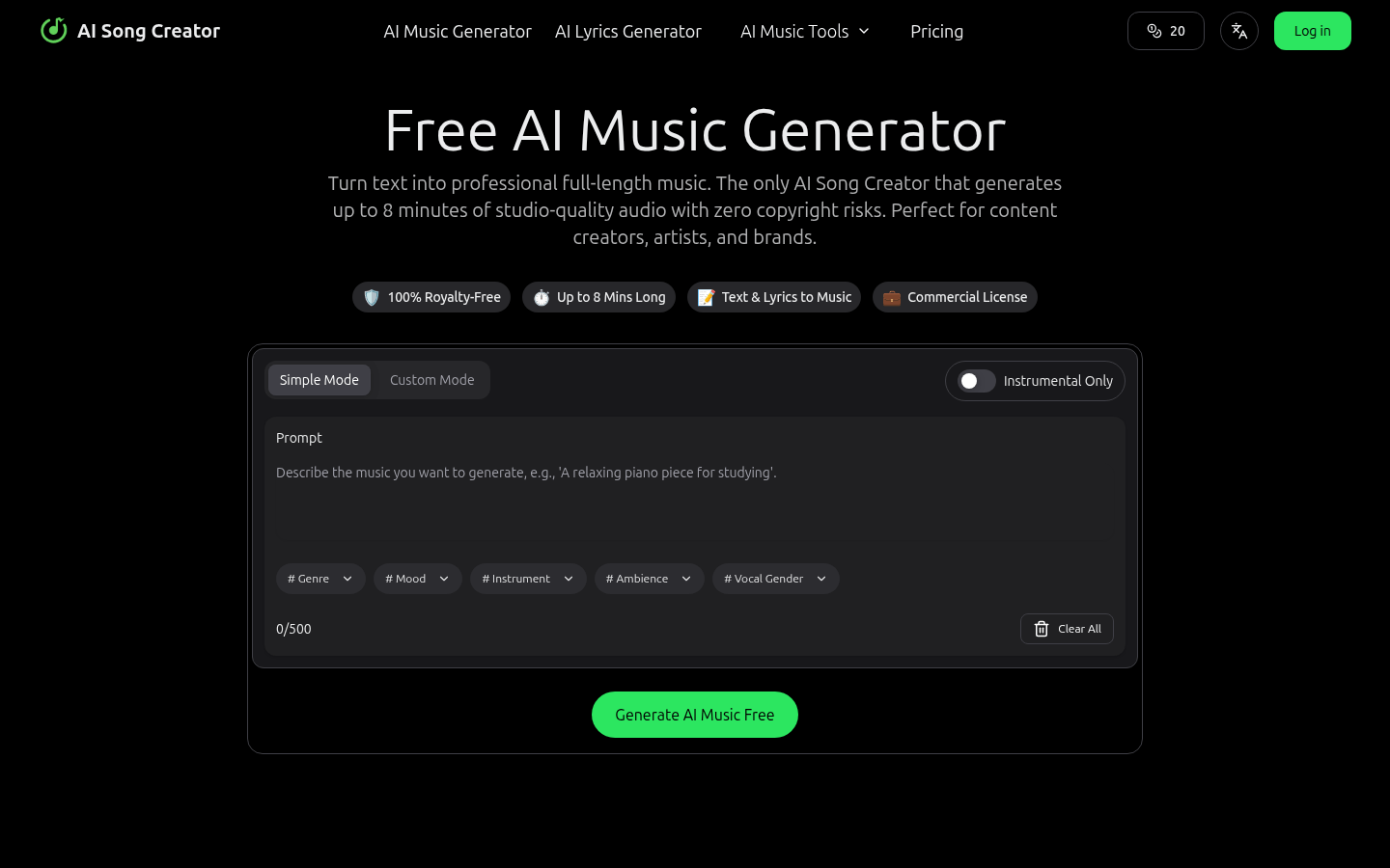 ai song creator